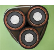 11kV Triplex 3 x 1C x 185mm2 Stranded Al TR-XLPE/WBT/CWS 68mm2 (10kA/1sec)/ WBT/PVC/HDPE